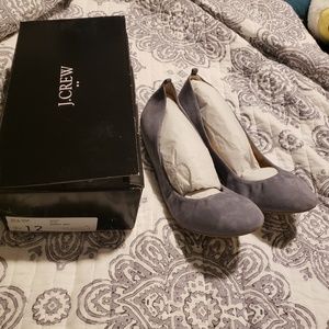 Anya Suede Ballet Flat JCREW